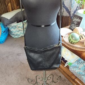 Vince Camuto Black Crossbody Bag Soft Leather